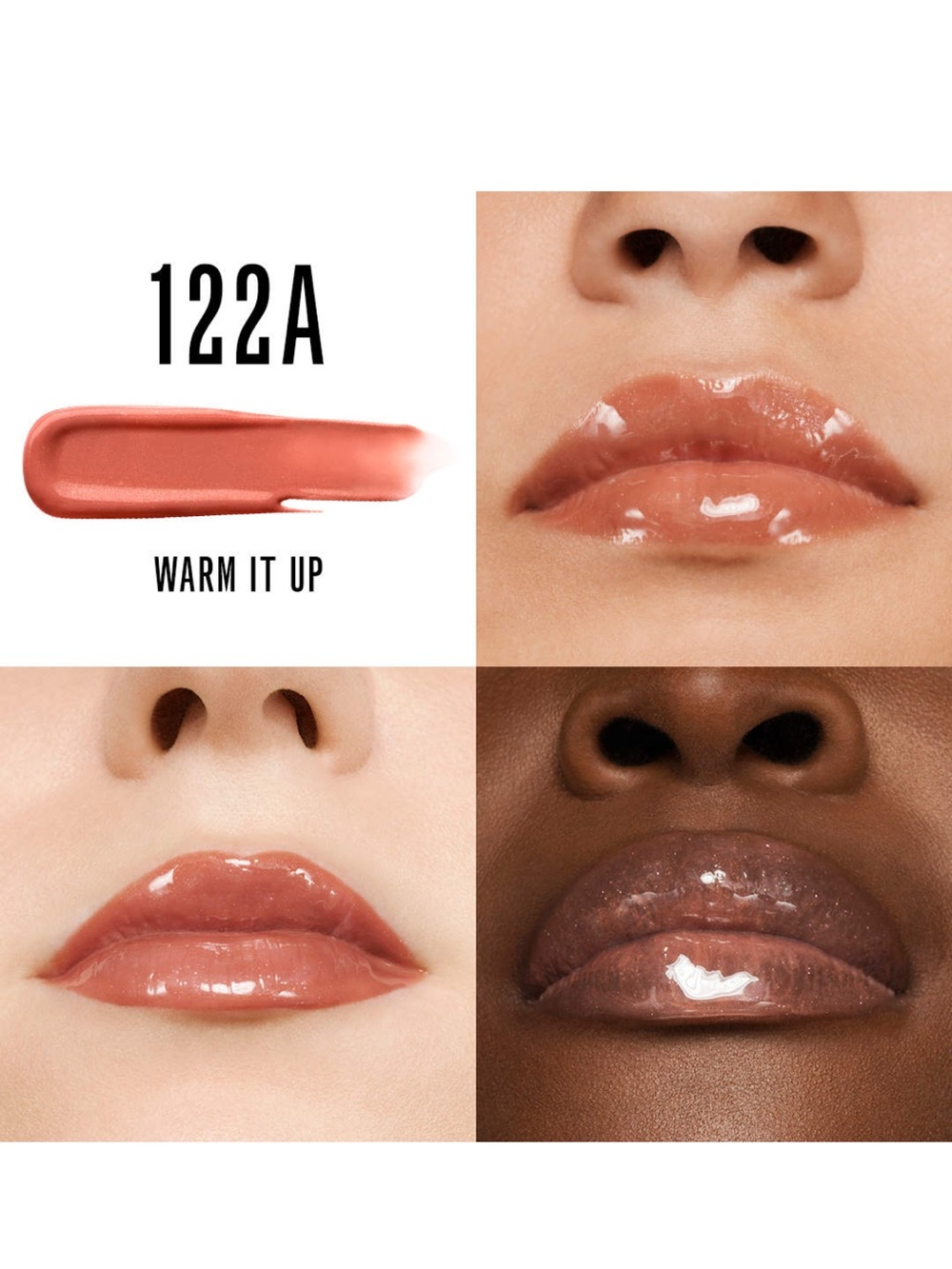 Valentino Puffer Lip Gloss: #122A Warm It Up (Milky Rose Brown)